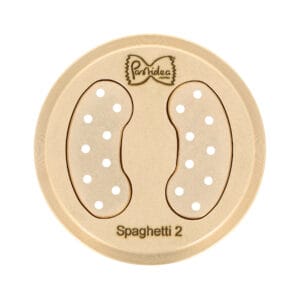 Trafila assemblata in bronzo Spaghetti 2mm compatibile con Parmigiana Sofia