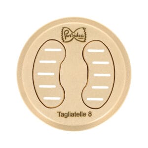 Trafila assemblata in bronzo Tagliatelle 8mm compatibile con Parmigiana Sofia
