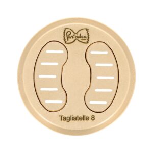 Filière en bronze assemblée Tagliatelle 8mm compatible avec la Parmigiana Sofia