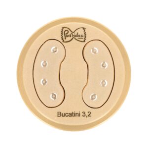 Filière en bronze assemblée Bucatini 3.2mm compatible avec la Parmigiana Sofia