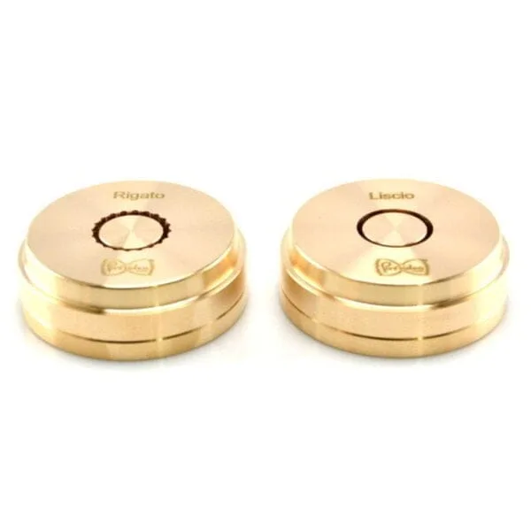 Screen die of bronze set Canestrino Rigatone Liscio Rigato