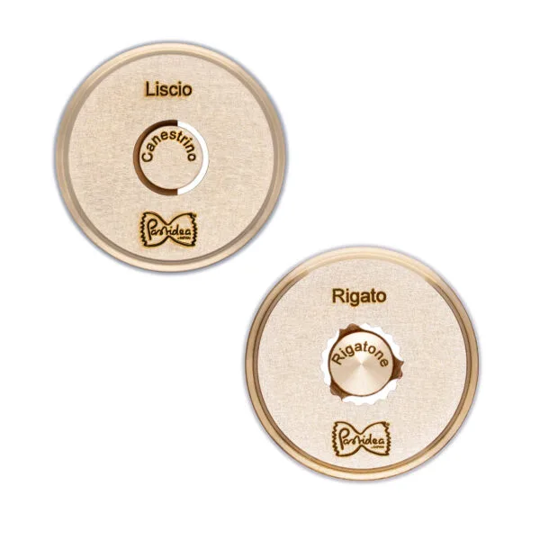 HD910183S Pasta die Canestrino Rigatone Smooth and Ridged for Kenwood and Philips Pasta Maker Avance 7000 Series