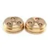 Screen die of bronze set Maccherone Curvo Liscio Rigato