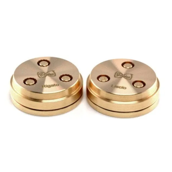 Screen die of bronze set Maccherone Curvo Liscio Rigato
