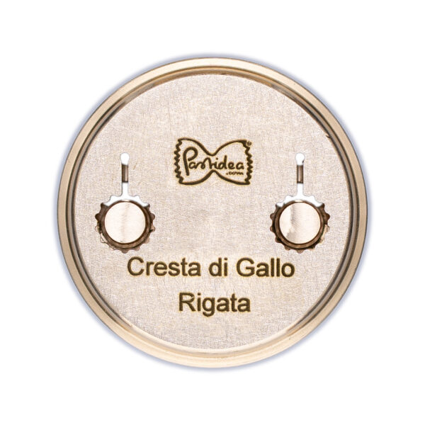 HD910063S Pasta die Creste di Gallo Ridged Rigate