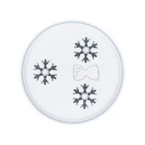 KIT56180 Pasta Snowflake Fiocco di Neve for Kitchenaid and Marcato Regina