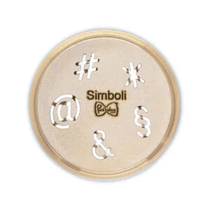 HD910160S Pasta die Simboli Symbols for Kenwood and Philips Pasta Maker Avance 7000 Series