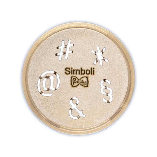 HD910160S Pasta die Simboli Symbols for Kenwood and Philips Pasta Maker Avance 7000 Series