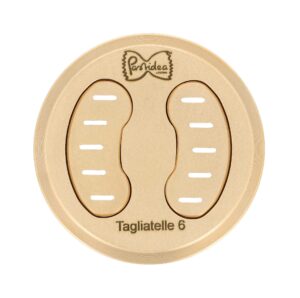 Filière en bronze assemblée Tagliatelle 6mm compatible avec la Parmigiana Sofia