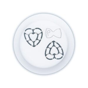 HR2345078 pasta Heart Cuore for Philips Pasta Maker Viva Collection and Philips 5000 Series