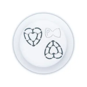 HR2345078 pasta Heart Cuore for Philips Pasta Maker Viva Collection and Philips 5000 Series