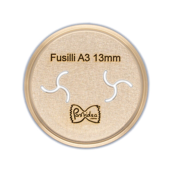 HD910313S Pasta die Fusilli A3 (3P) 13mm