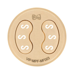 Trafila assemblata in bronzo Caserecce compatibile con La Fattorina VIP2, VIP4, Fimar MPF 2.5, MPF 4, PF25E, PF40E, Arcobaleno AEX18, AEX20, GGM Gastro NMH13