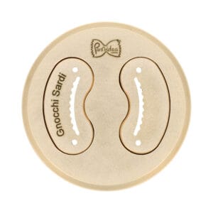 Trafila assemblata in bronzo Gnocco Sardo 21mm compatibile con La Fattorina VIP2, VIP4, Fimar MPF 2.5, MPF 4, PF25E, PF40E