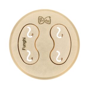 Filière en bronze assemblée Funghi 10mm compatible avec La Fattorina VIP2, VIP4, Fimar MPF 2.5, MPF 4, PF25E, PF40E, Arcobaleno AEX18, AEX20, GGM Gastro NMH13