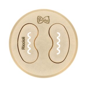 Filière en bronze assemblée Riccioli 4 compatible avec La Fattorina VIP2, VIP4, Fimar MPF 2.5, MPF 4, PF25E, PF40E, Arcobaleno AEX18, AEX20, GGM Gastro NMH13