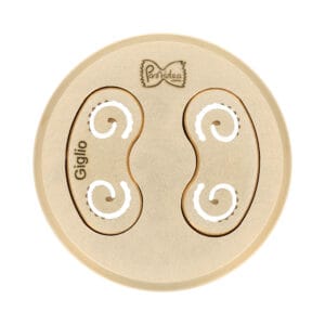 Trafila assemblata in bronzo Giglio Rigato compatibile con La Fattorina VIP2, VIP4, Fimar MPF 2.5, MPF 4, PF25E, PF40E