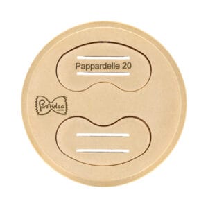 Trafila in bronzo Pappardelle 20mm per La Fattorina VIP2, VIP4, Fimar MPF 2.5, MPF 4, PF25E