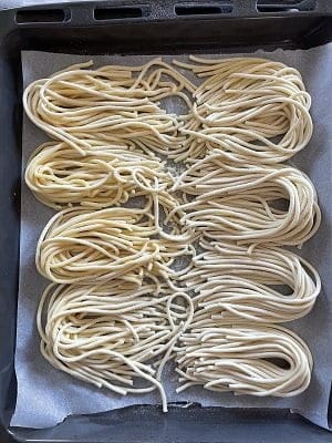 Homemade Egg Ramen w Philips Pasta Maker