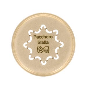 Trafila per pasta in bronzo Pacchero Stella