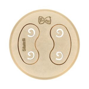 Filière assemblée en bronze Silatelli 2 mm compatible avec La Fattorina VIP2, VIP4, Fimar MPF 2.5, MPF 4, PF25E, PF40E, Arcobaleno AEX18, AEX20, GGM Gastro NMH13