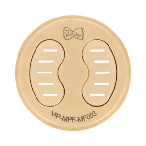 Trafila assemblata in bronzo Tagliatelle 8mm compatibile con La Fattorina VIP2, VIP4, Fimar MPF 2.5, MPF 4, PF25E, PF40E, Arcobaleno AEX18, AEX20, GGM Gastro NMH13