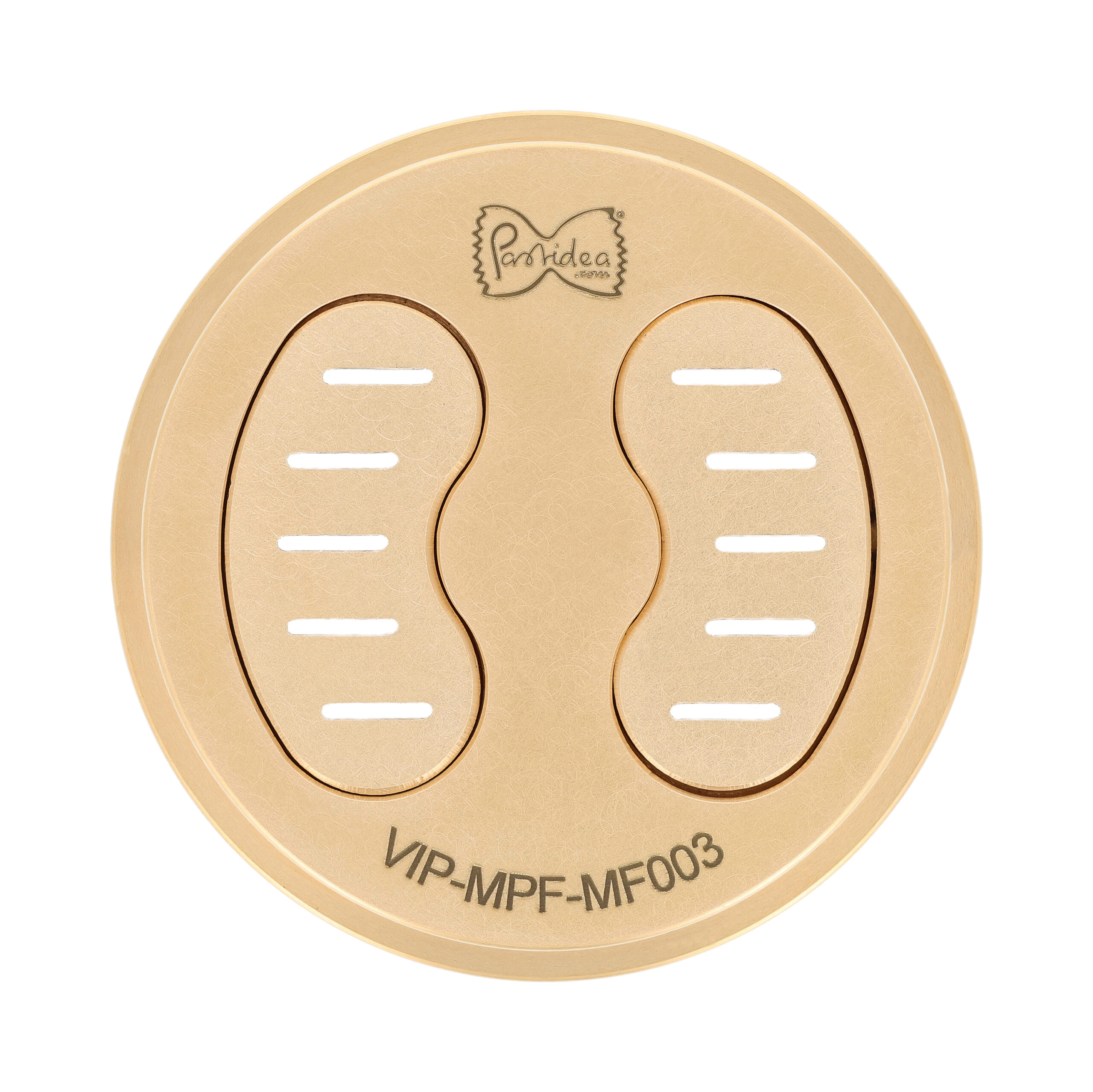 Montierte Bronzematrize Tagliatelle 8mm kompatibel mit La Fattorina VIP2, VIP4, Fimar MPF 2.5, MPF 4, PF25E, PF40E, Arcobaleno AEX18, AEX20, GGM Gastro NMH13