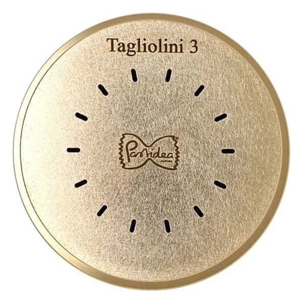 Bronze die Tagliolini 3mm for La Fattorina VIP2, VIP4, Fimar MPF 2.5, MPF 4, PF25E