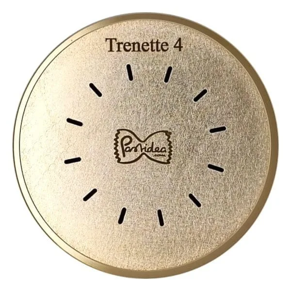 Trafila in bronzo Trenette 4mm per La Fattorina VIP2, VIP4, Fimar MPF 2.5, MPF 4, PF25E - immagine 3
