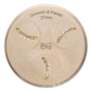 TR95D33-310 Bronze die Potato Gnocchi Gnocchi di Patate for Avancini Sela La Pastaia TR95
