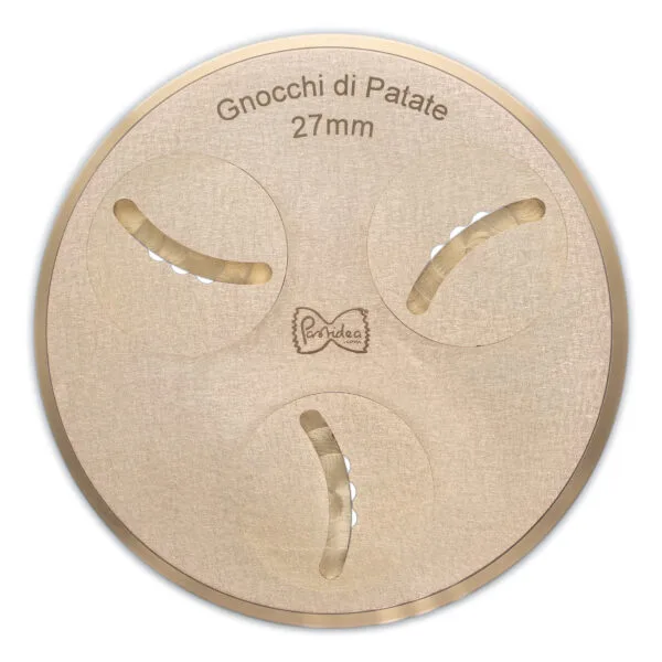 TR95D33-310 Bronze die Potato Gnocchi Gnocchi di Patate for Avancini Sela La Pastaia TR95