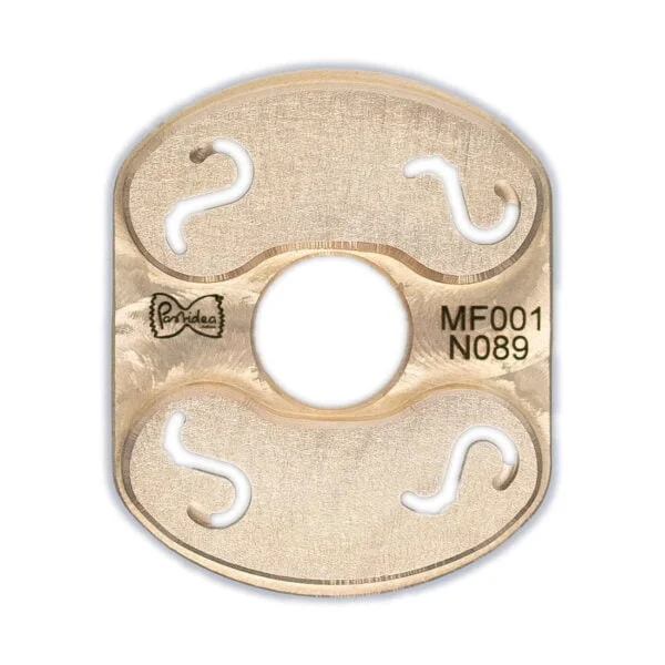 MF001N089 pasta die insert Funghi 10mm KitchenAid Philips Viva Classe Italy Pastaio