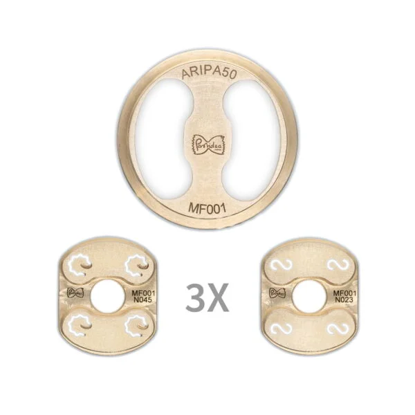 ARIPA50MF001-KIT02 pasta die inserts kit Classe Italy Pastaio Ariete 1581 Pastamatic