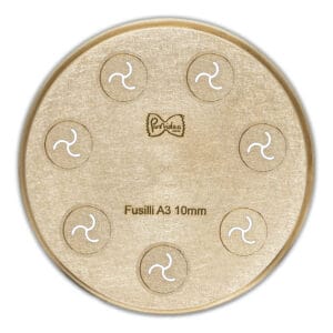 TR95D17-133 Bronze die Fusilli A3 10mm for Avancini Sela La Pastaia TR95