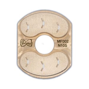 Inserto trafila tipo 2 per pasta Conchigliette da 7 mm, compatibile con macchine per pasta domestiche