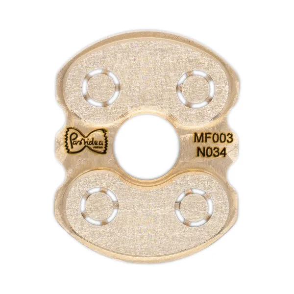 MF003N034S pasta die insert Maccherone Liscio for pasta maker professional