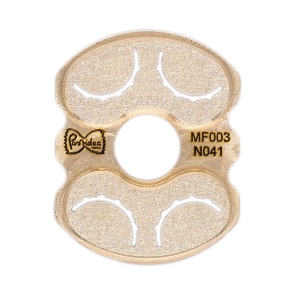 MF003N041S pasta die insert Orecchiette Rigate for pasta maker professional