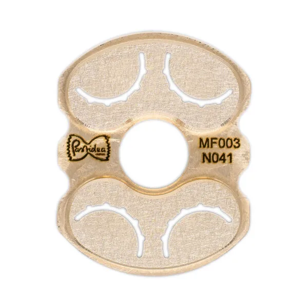 MF003N041S pasta die insert Orecchiette Rigate for pasta maker professional