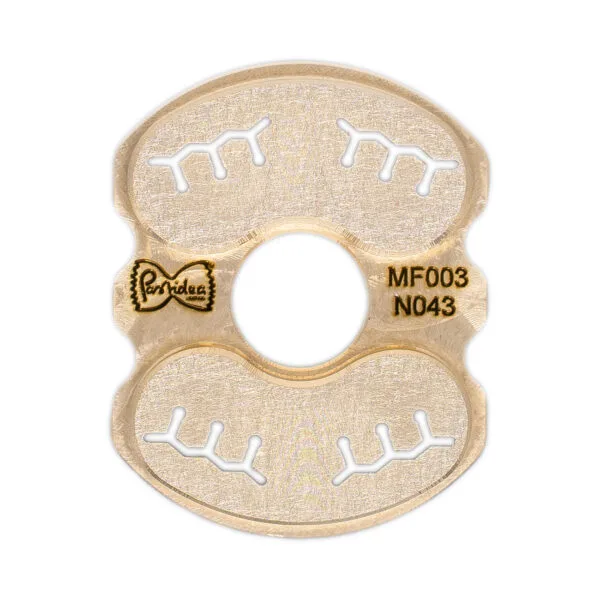 MF003N043S pasta die insert Mini Radiatori for pasta maker professional