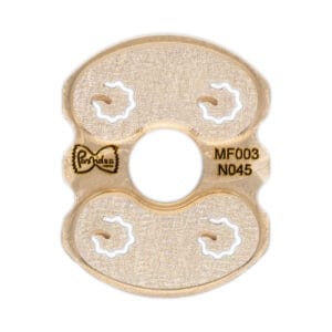 MF003N045S pasta die insert Torchietti for pasta maker professional