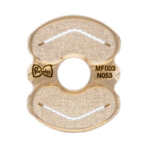 MF003N053S pasta die insert Conchiglia Rigata for pasta maker professional