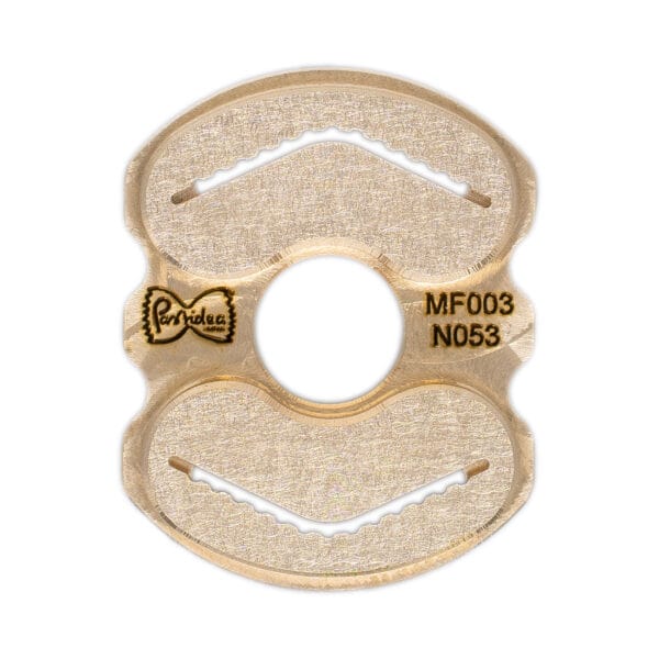 MF003N053S pasta die insert Conchiglia Rigata for pasta maker professional
