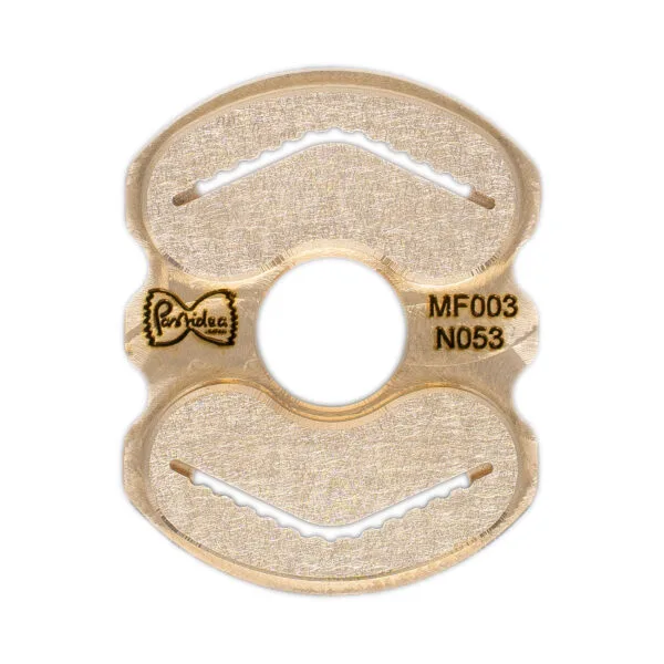 MF003N053S pasta die insert Conchiglia Rigata for pasta maker professional