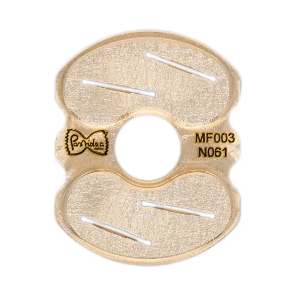 MF003N061S pasta die insert Reginette for pasta maker professional