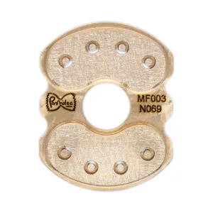 MF003N069S pasta die insert Curvetti Gramigna 4.1mm for pasta maker professional