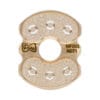 MF003N071S pasta die insert Sedanino Rigato for pasta maker professional