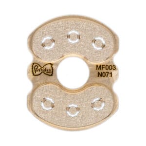 MF003N071S pasta die insert Sedanino Rigato for pasta maker professional
