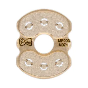 MF003N071S pasta die insert Sedanino Rigato for pasta maker professional