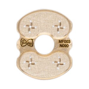 MF003N090S pasta die insert Fusilli A4 9mm for pasta maker professional