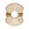 MF003N118S pasta die insert Macaroni Ridged Maccheroni Rigati for pasta maker professional